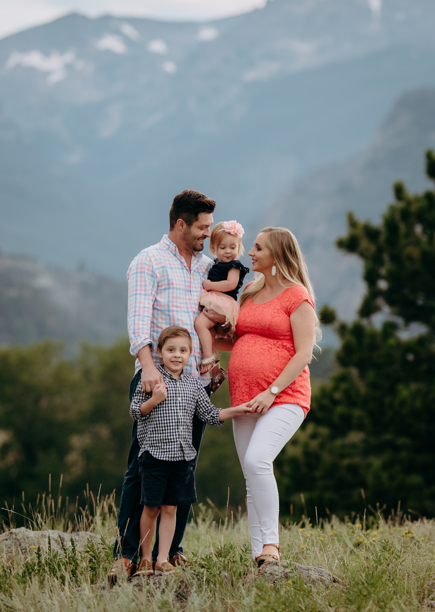 Rocky Mountain National Park Maternity Photos
