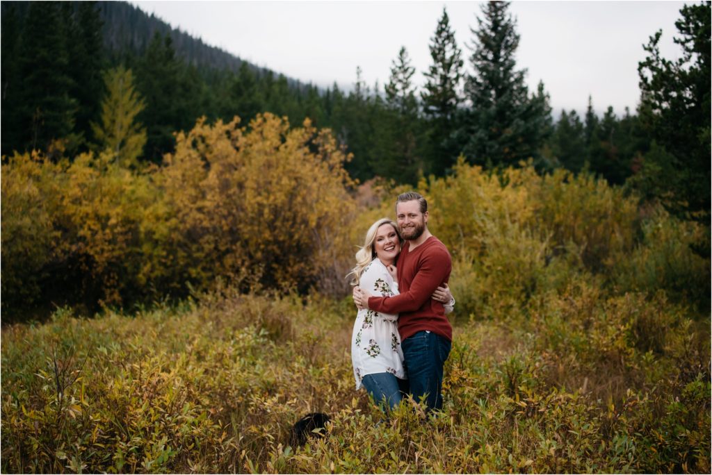 Rocky Mountain National Park Engagement Photos